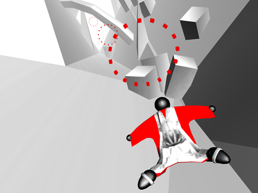 Stickman 3D Wingsuit online game