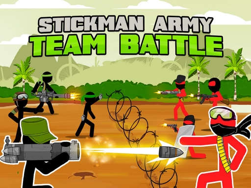 Stickman Army : Team Battle online game