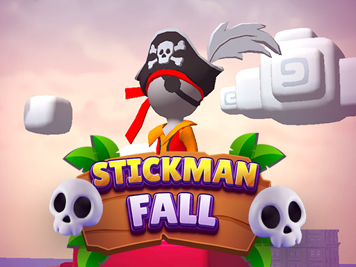 Stickman fall online game