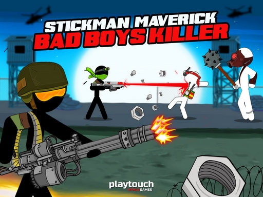 Stickman maverick : bad boys killer online game