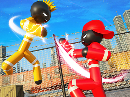 Stickman Police VS Gangsters Street Fight online Stickman game