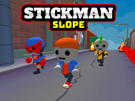 Stickman Slope online Arcade game