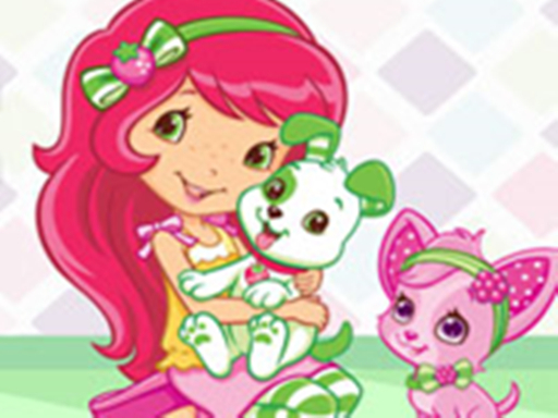 Strawberry Shortcake Puppy Care - Pet Care online game