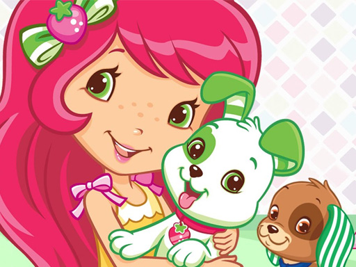 Strawberry Shortcake Puppy Care online Girls game