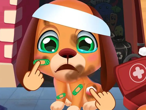 Stray Puppy Pet Care online game