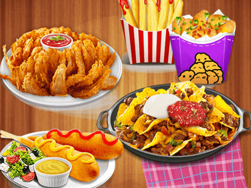 Street Food Deep Fried online Girls game
