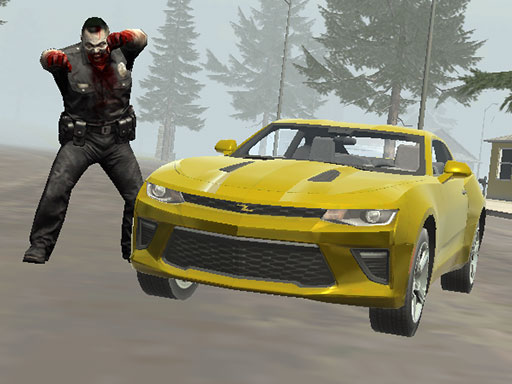 Suburbs Zombie Driving online game