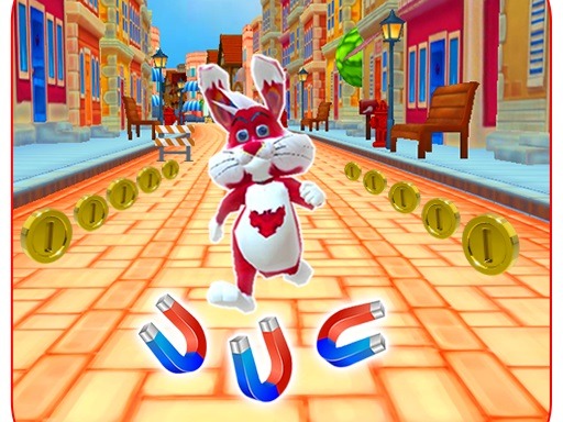 Subway Bunny Run Rush Rabbit Runner Game online game