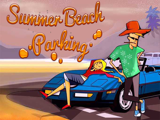 Summer Beach Parking online Racing game