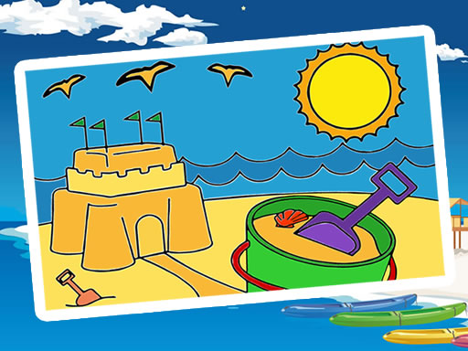 Summer Coloring Pages online game
