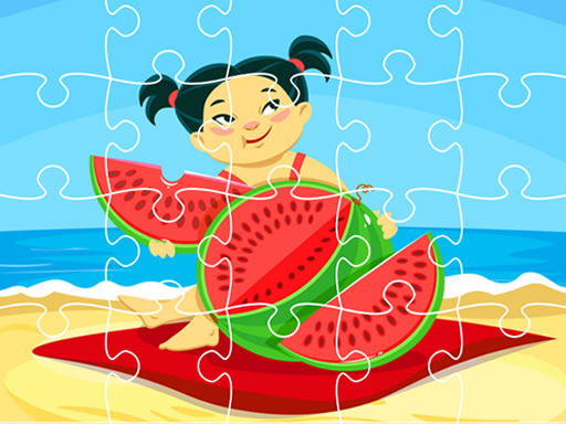Summer Foods Jigsaw online game