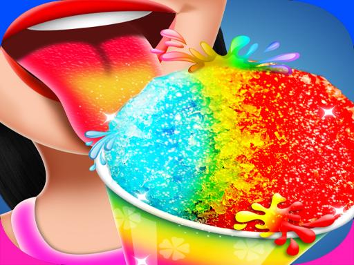 Summer shaved Slush Ice Candy cone maker online game