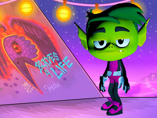 Super Beast Boy Titans Go online game