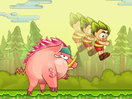 Super Bino Jump Adventure Jungle Game online game