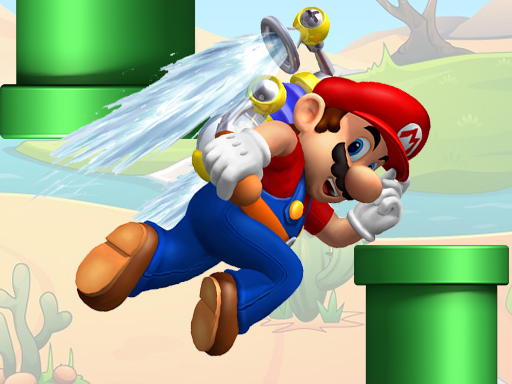 Super Flappy Mario online Arcade game