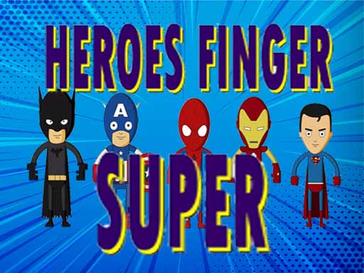 Super Heroes Finger online game