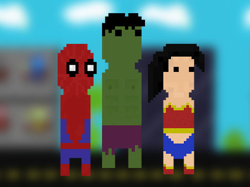 Super Heroes Runner online game