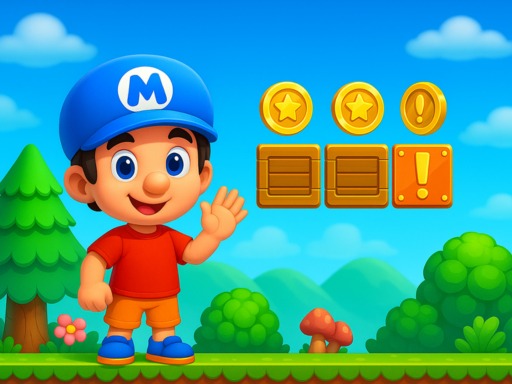 Super Mano Run Blast and Slash online game