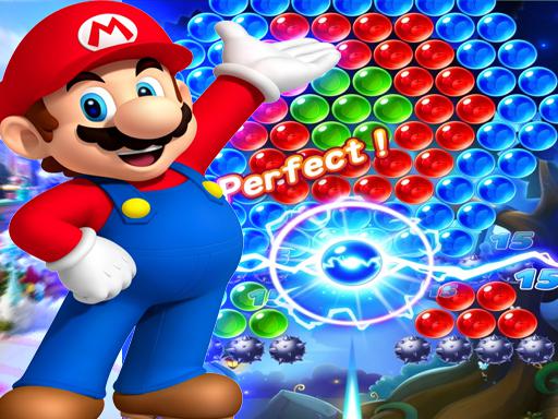 Super Mario Bubble Shooter online game