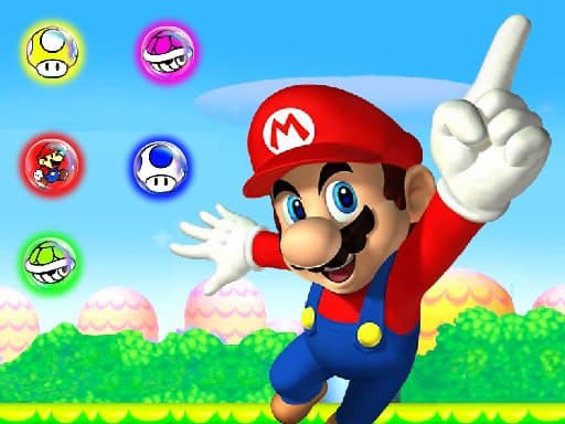 Super Mario Match 3 Puzzle online Puzzle game
