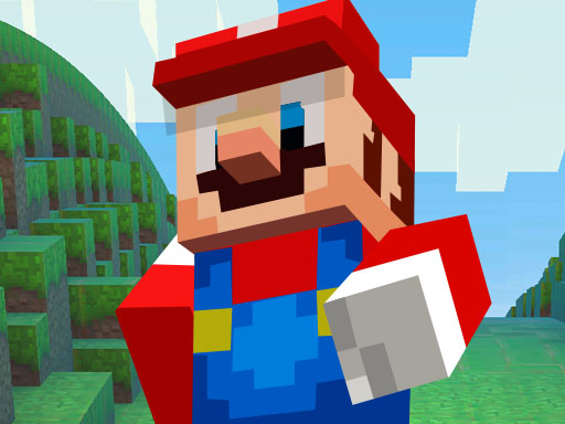 Super Mario MineCraft Runner online game