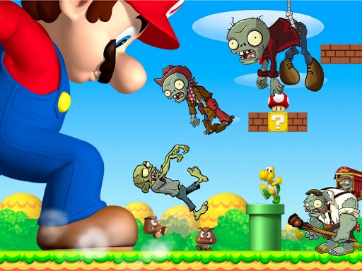 Super Mario Shooting Zombie online game