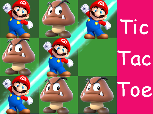 Super Mario Tic Tac Toe online game