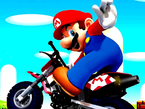 Super Mario Wheelie online game