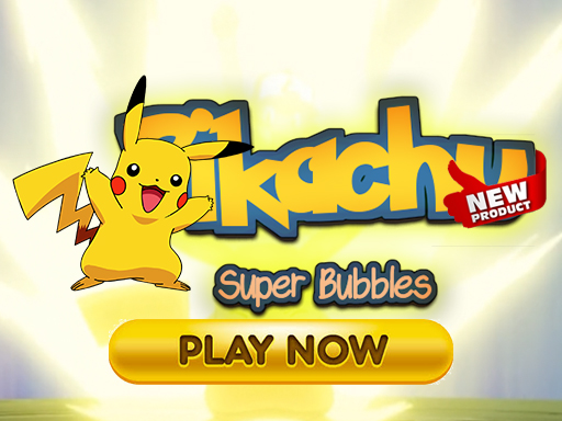 Super Pikachu Bubbles online game