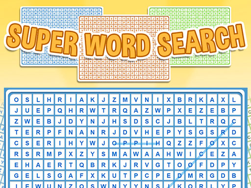 Super Word Search Game online game