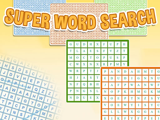 Super Word Search online game