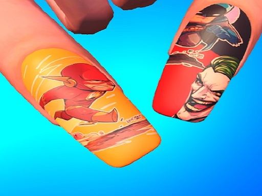 Superhero Nail Salon online game