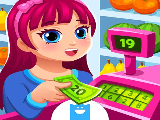 Supermarket Game help mom with the shopping  online game