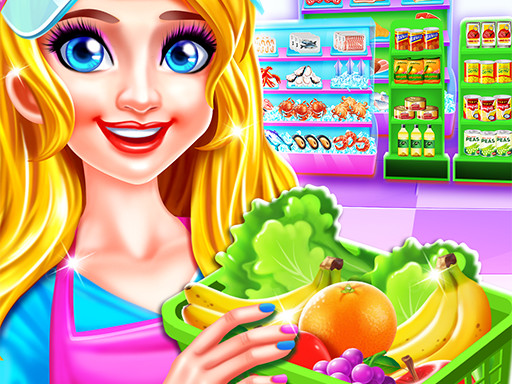 Supermarket Girl Cleanup online Girls game