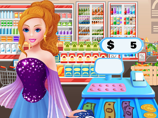 Supermarket Shopping Girls Game online game