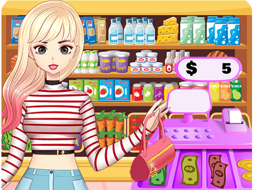 Supermarket Store Girl online Girls game