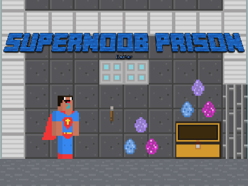 Supernoob Prison Easter online game