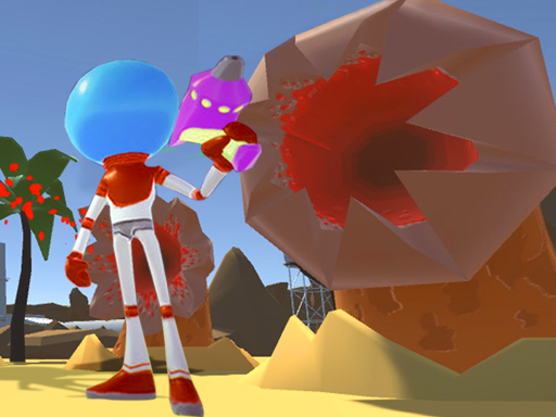Survival On Worm Planet online Hypercasual game