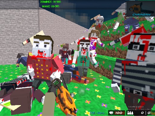 Survival shooting blocky combat: pixel gun apocaly online game