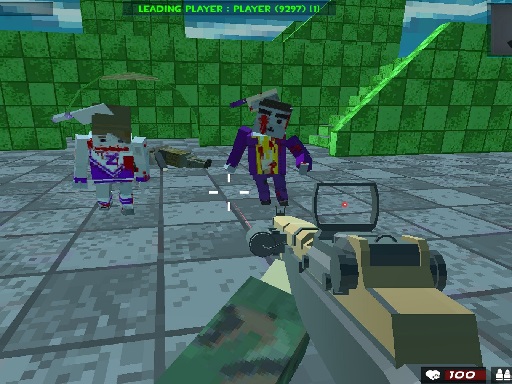 Survival Shooting Xtreme Crazy blocky Combat online Multiplayer game