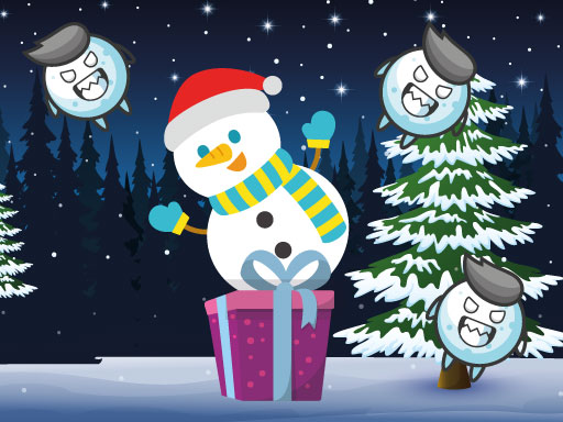 Survival Snowman online Arcade game