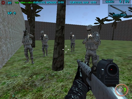 Survival Wave Zombie Multiplayer online game