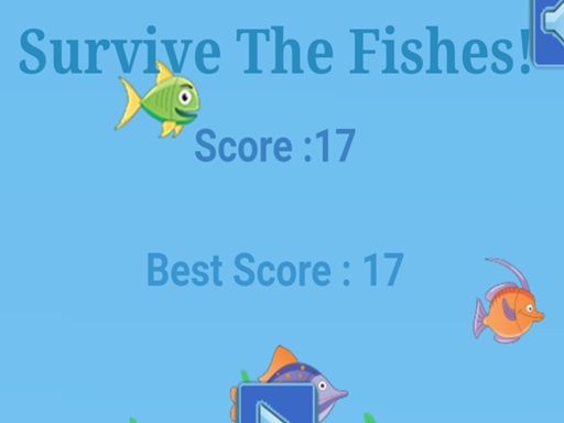 Survive The Fishes online Hypercasual game