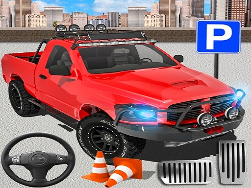 SUV Car City Parking Simulator Racing free online game