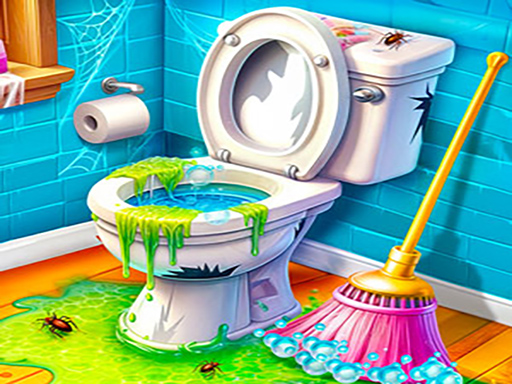 Sweet Baby Clean House online game