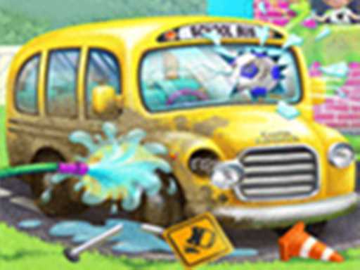 Sweet Baby Girl Messy School Cleaning online game
