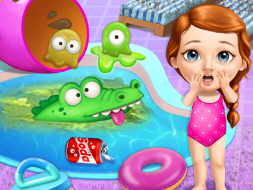 Sweet Baby Hotel Cleanup online game