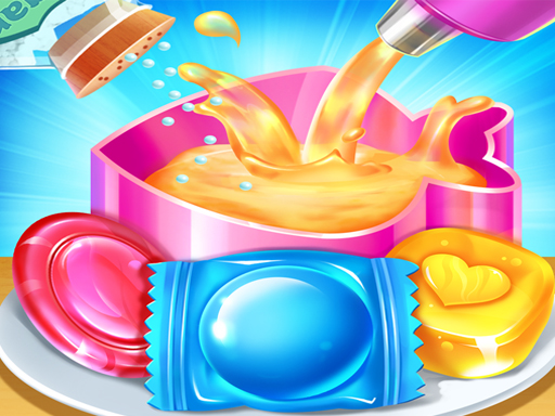 Sweet Candy Maker - Lollipop & Gummy Candy Game online game