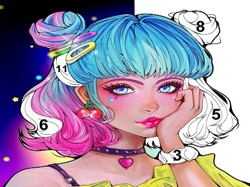 Sweet Coloring: Color by Painting Game online game
