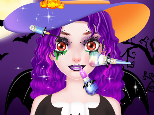 Sweet Girl Halloween Dress Up online game